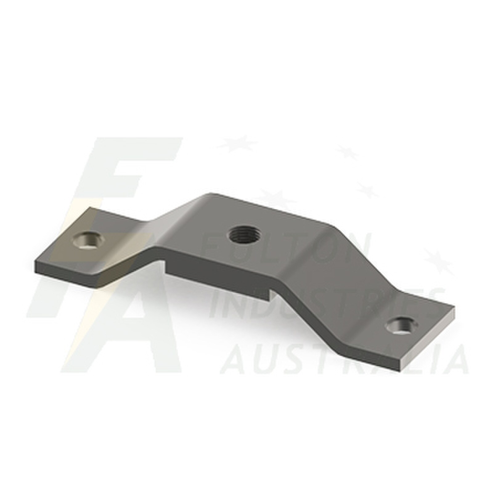 SB122W - Stainless steel lightning finial base 2 way M12
